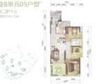 满京华喜悦里_3室2厅1卫 建面80平米