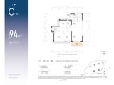 中海观园_3室2厅2卫 建面94平米