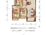 居乐云雅苑_3室2厅2卫 建面115平米