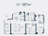 保利国贸天琴_4室2厅3卫 建面185平米