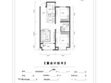 山西高速诺德珑园_2室2厅1卫 建面89平米