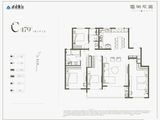 奥体建设云尚紫薇_4室2厅2卫 建面179平米