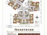 石龙华庭_3室2厅2卫 建面85平米