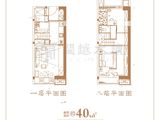 龙旺闽越水镇理想家20_1室2厅2卫 建面40平米