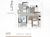 松湖瑞府_3室2厅2卫 建面85平米