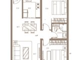 贻成华府_2室2厅1卫 建面94平米