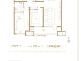 桃源金茂悦_3室2厅2卫 建面125平米