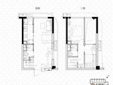 铂玥明珠ONE_2室0厅2卫 建面54平米